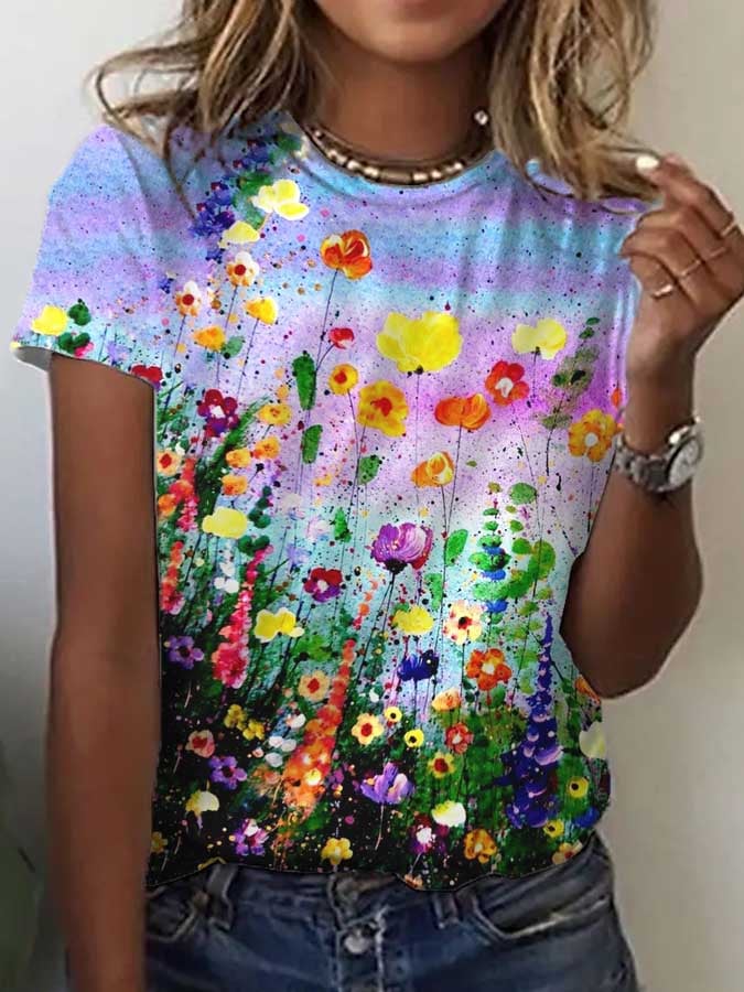 Beautifully Balanced T-Shirt with Timeless Character