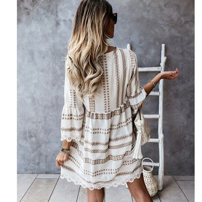 A Vintage Style Dress with Delicate Timeless Details