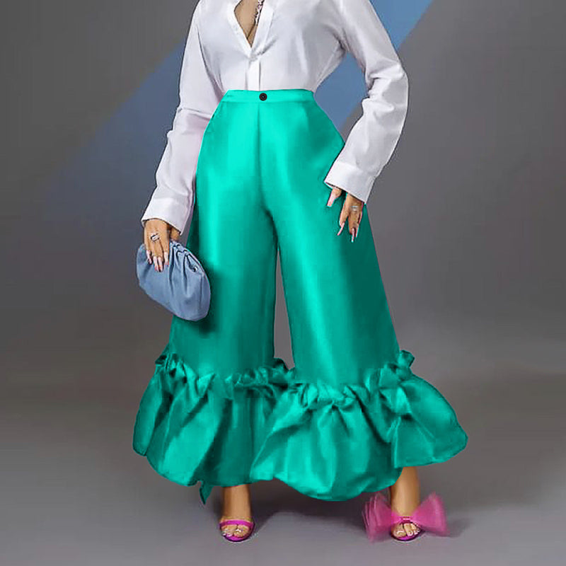 Well Tailored Pants with a Graceful Silhouette