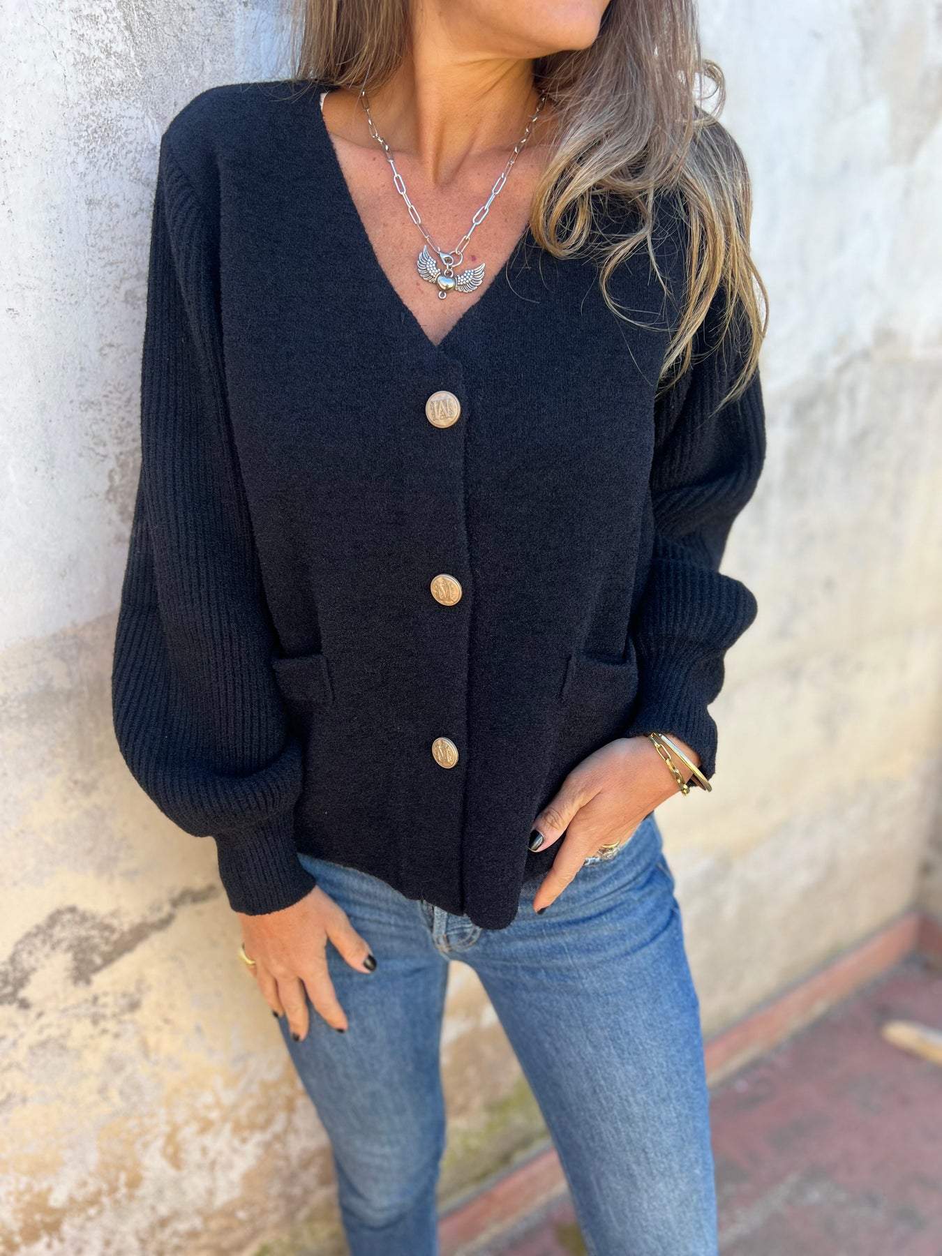 Beautifully Balanced Cardigan with Timeless Character