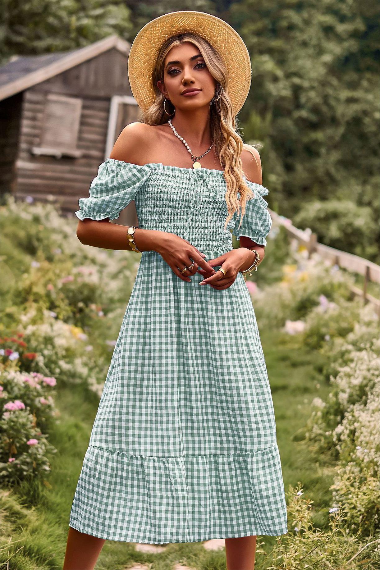 A Vintage Style Dress with Delicate Timeless Details