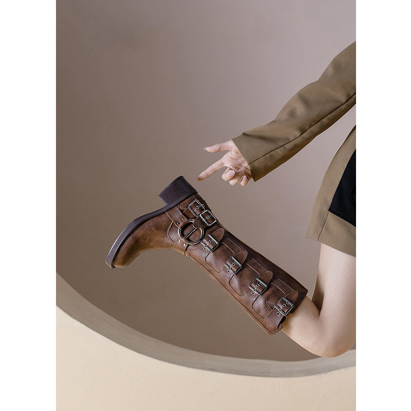 Vintage Inspired Orthopedic Boots