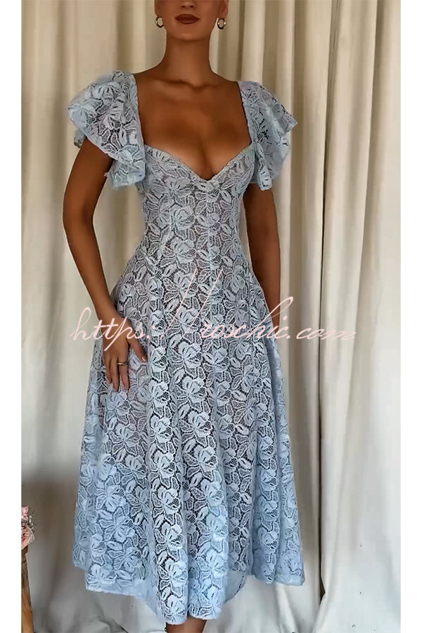 A Vintage Style Dress with Delicate Timeless Details
