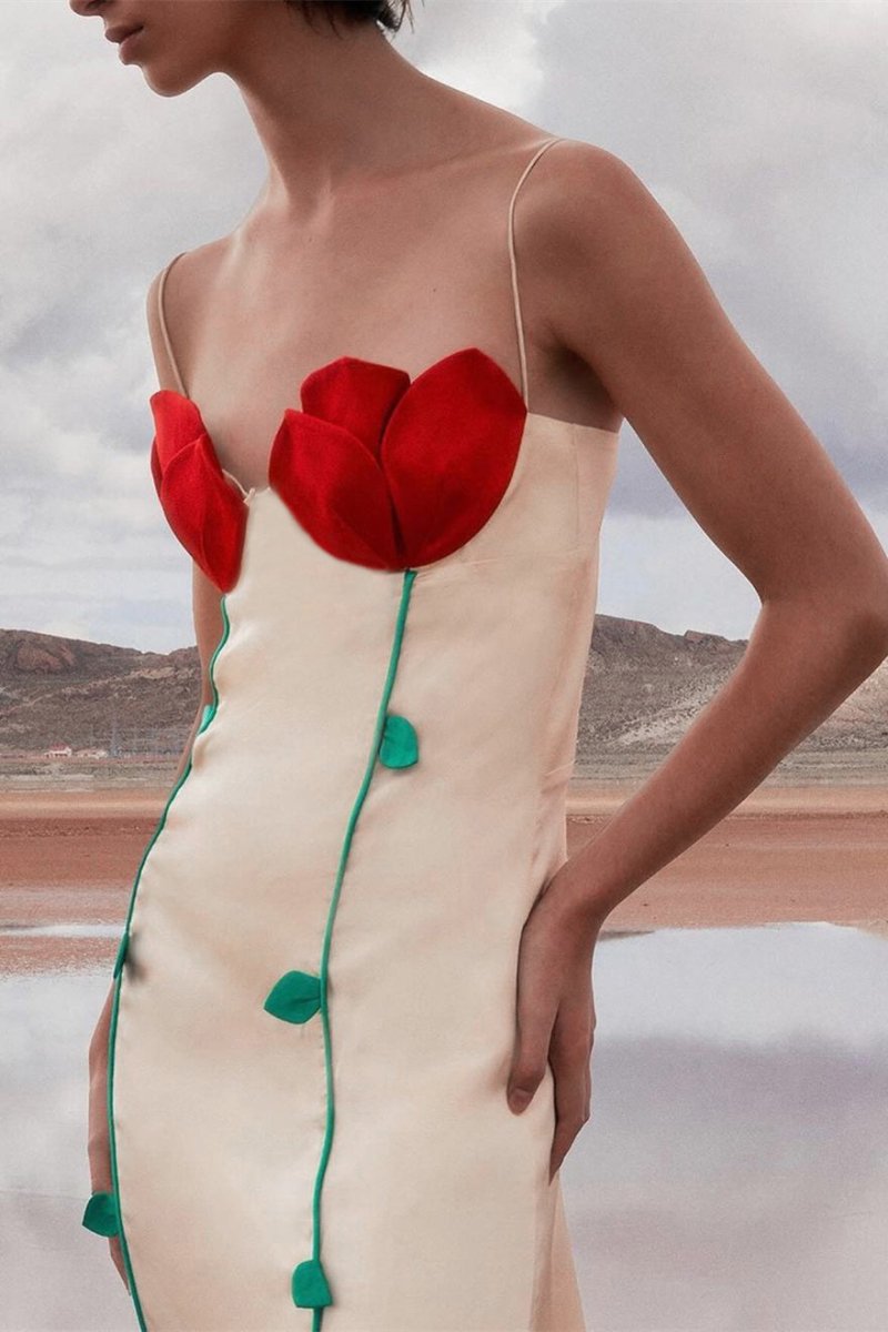 A Vintage Style Dress with Delicate Timeless Details