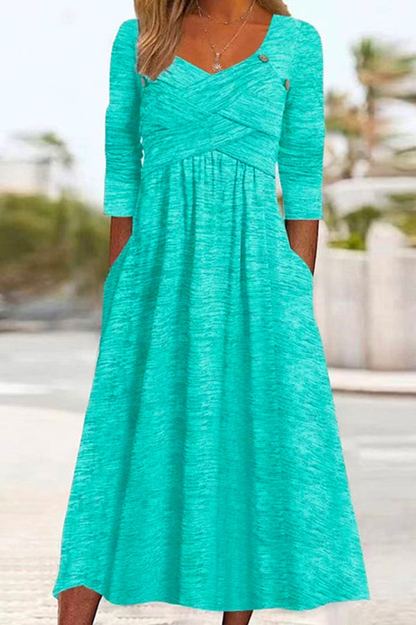 Elegantly Styled Dress for Everyday Wear
