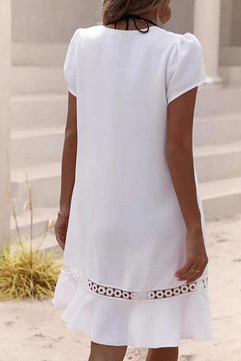A Vintage Style Dress with Delicate Timeless Details