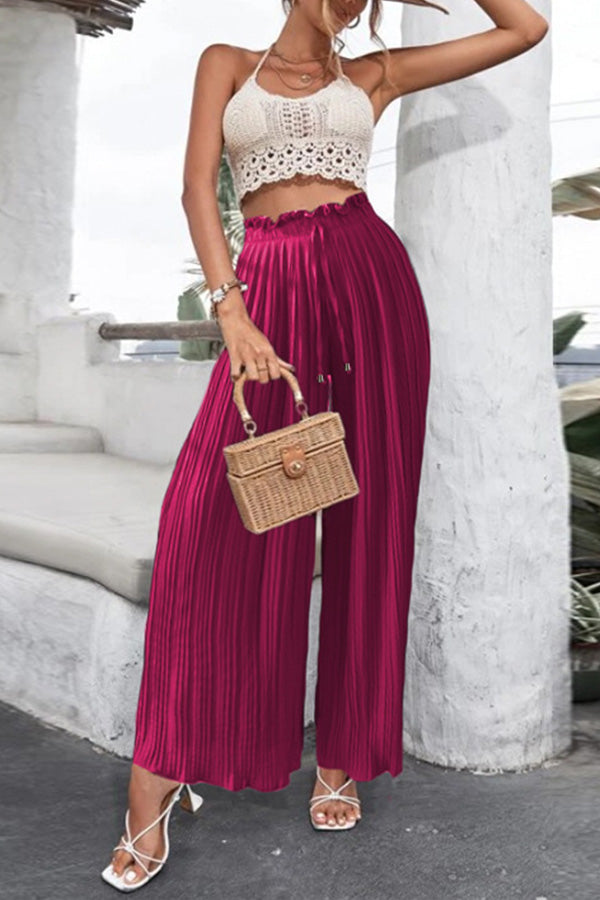 A Vintage Style Trousers with Delicate Timeless Details