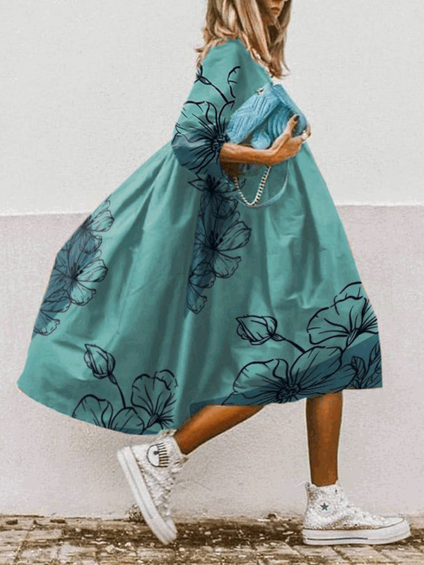 Well Tailored Dress with a Graceful Silhouette