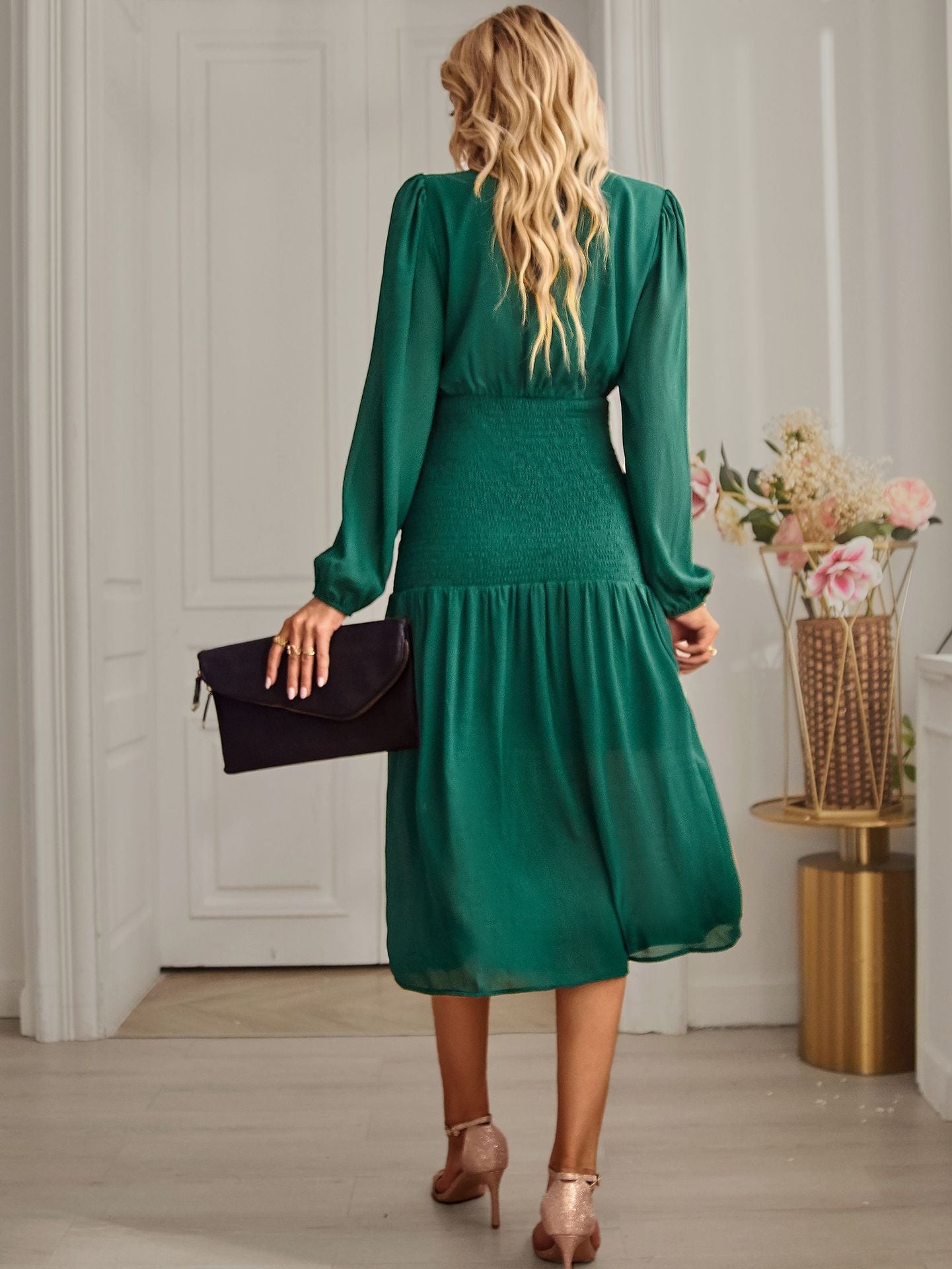 A Vintage Style Dress with Delicate Timeless Details