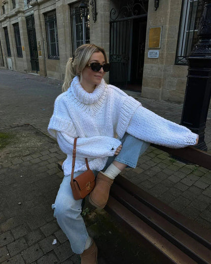 Vintage Inspired Sweater with a Contemporary Edge