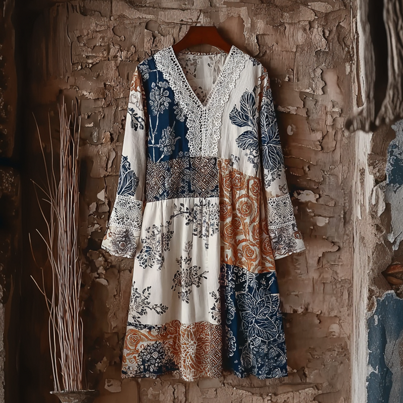 Classic Vintage Dress with a Flattering Fit