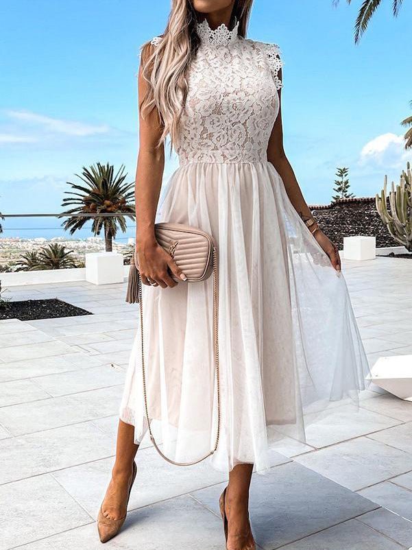 A Vintage Style Dress with Delicate Timeless Details