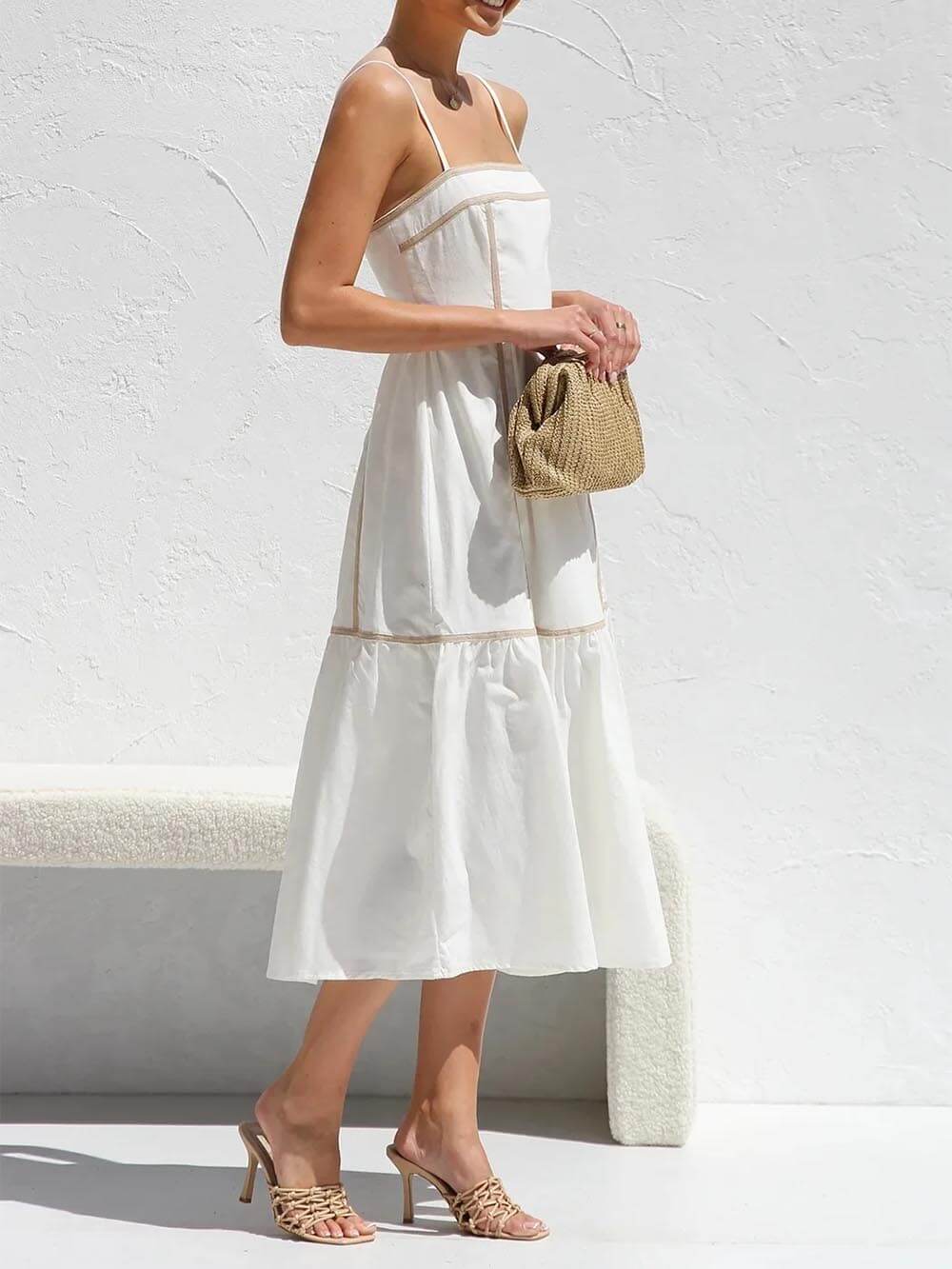 A Vintage Style Dress with Delicate Timeless Details