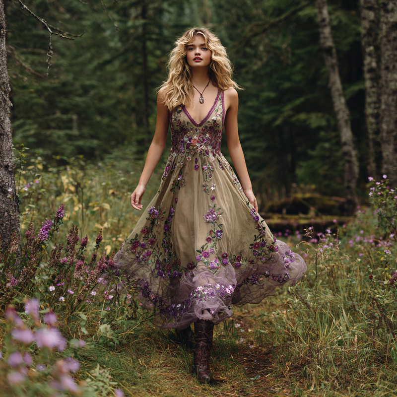 Vintage Inspired Dress with a Contemporary Edge