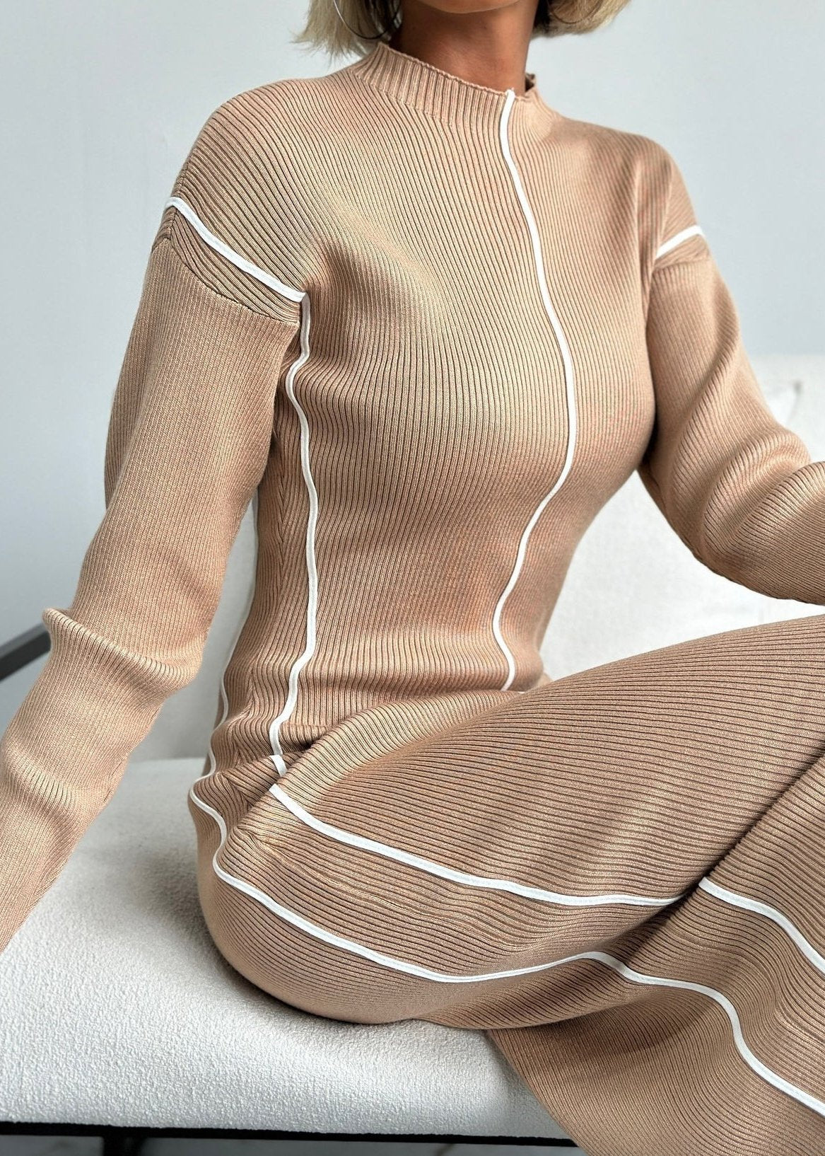 A Vintage Style Sweater with Delicate Timeless Details