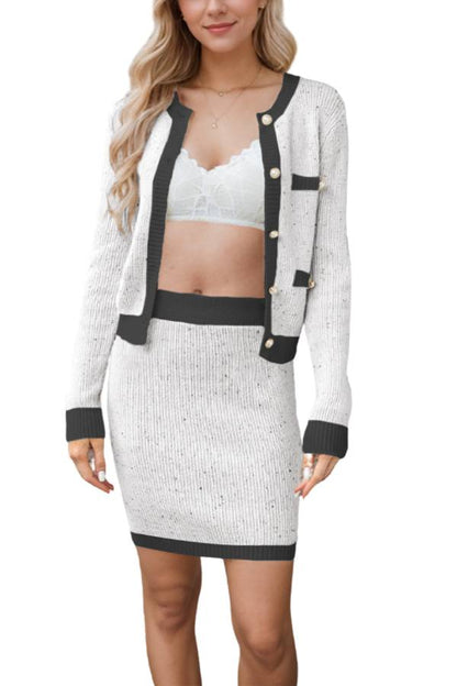 Vintage Inspired Cardigan with a Contemporary Edge