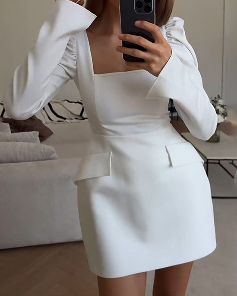 A Vintage Style Dress with Delicate Timeless Details