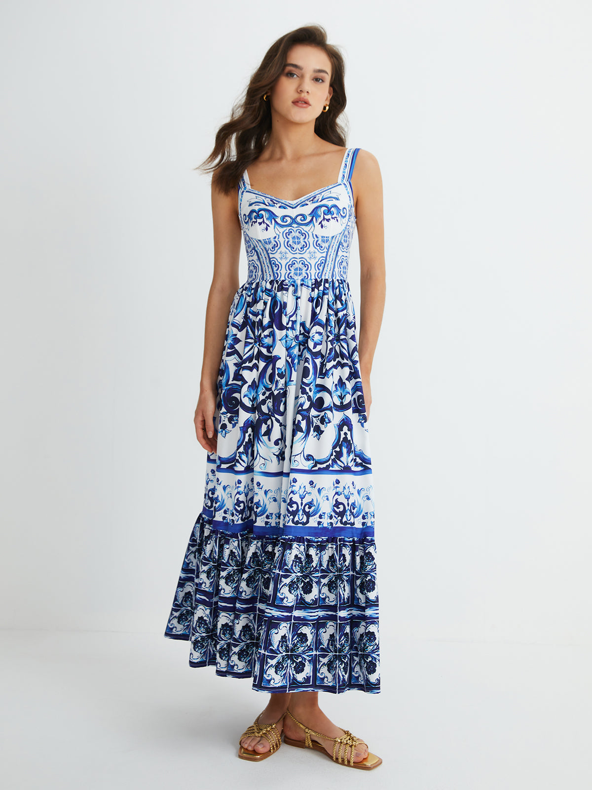 A Vintage Style Dress with Delicate Timeless Details