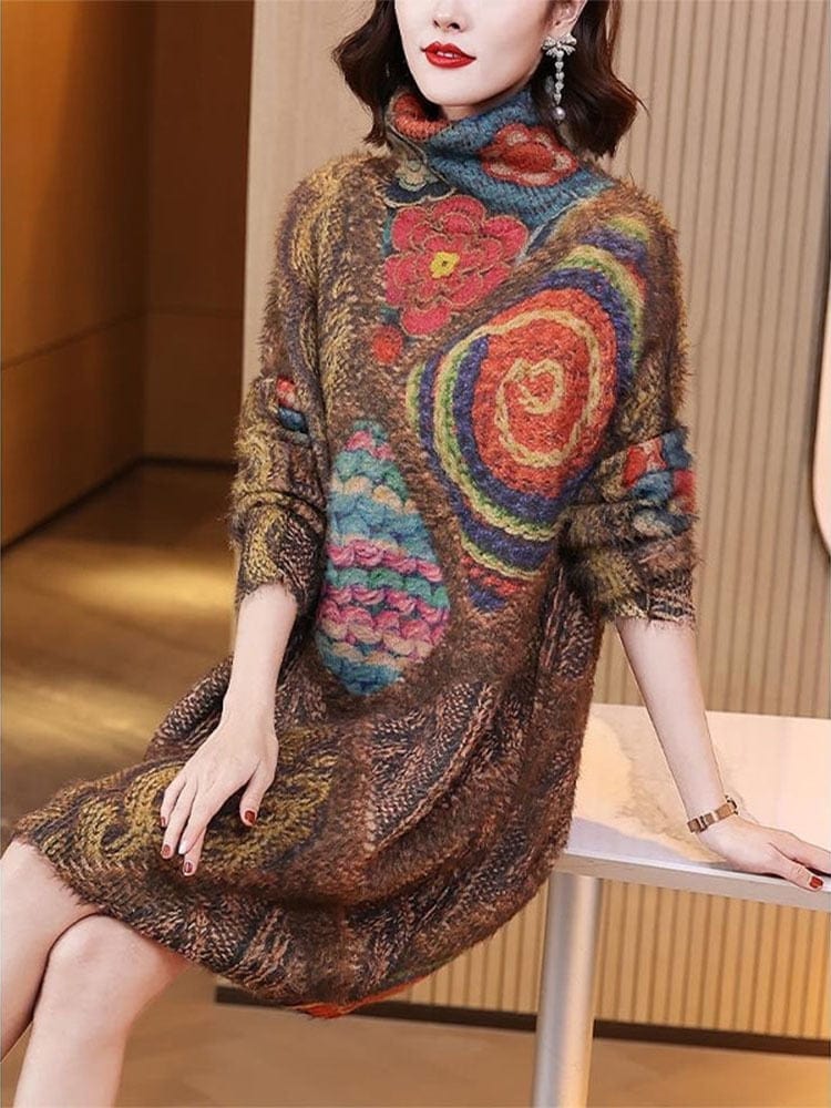 Vintage Inspired Sweater with a Contemporary Edge