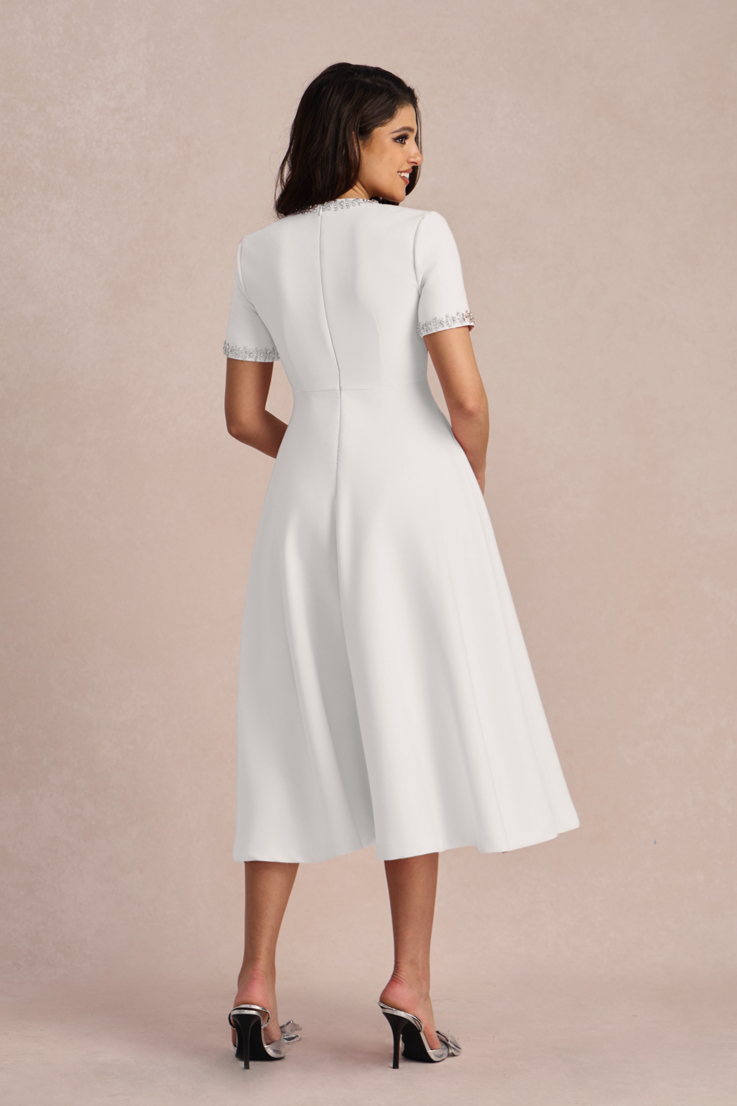 A Vintage Style Dress with Delicate Timeless Details