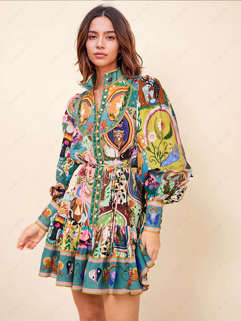 Classic Vintage Dress with a Flattering Fit