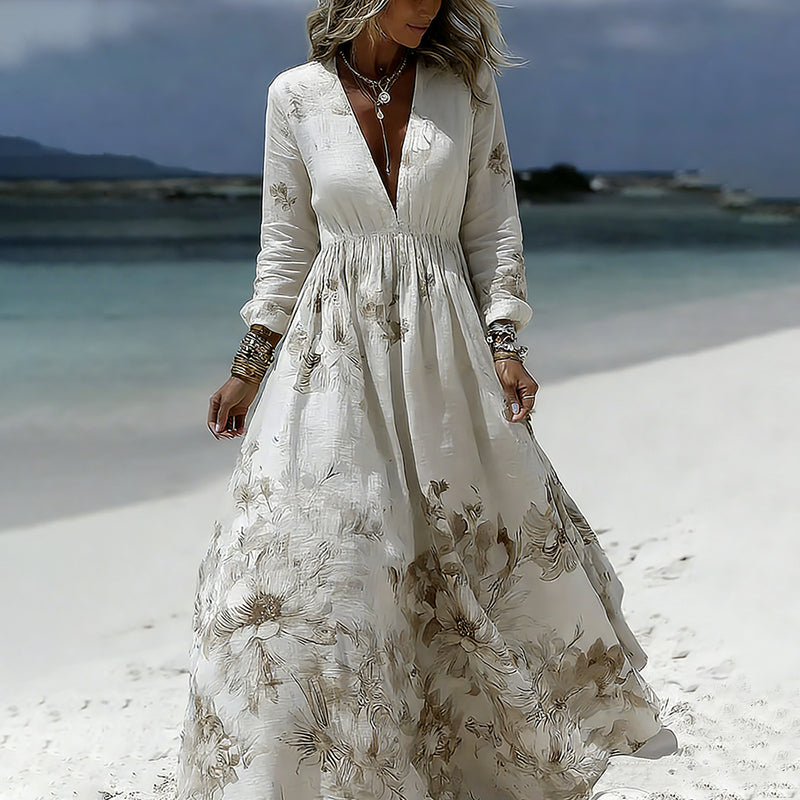 A Vintage Style Dress with Delicate Timeless Details
