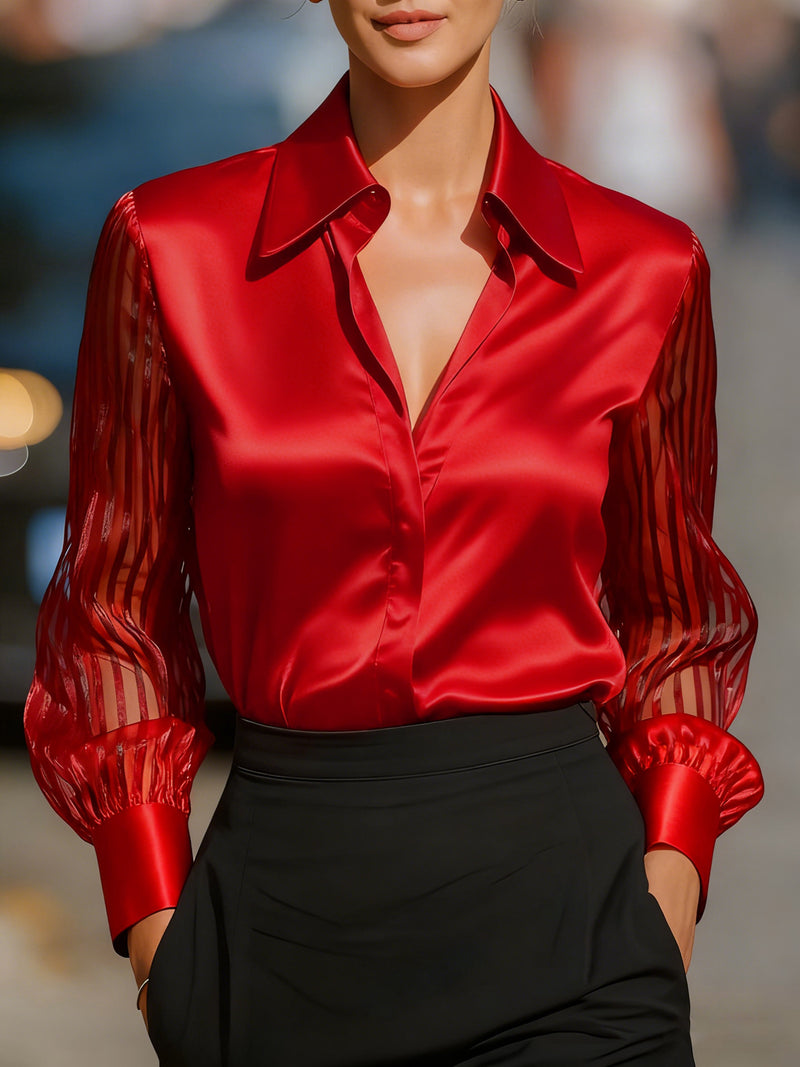Well Tailored Shirt with a Graceful Silhouette