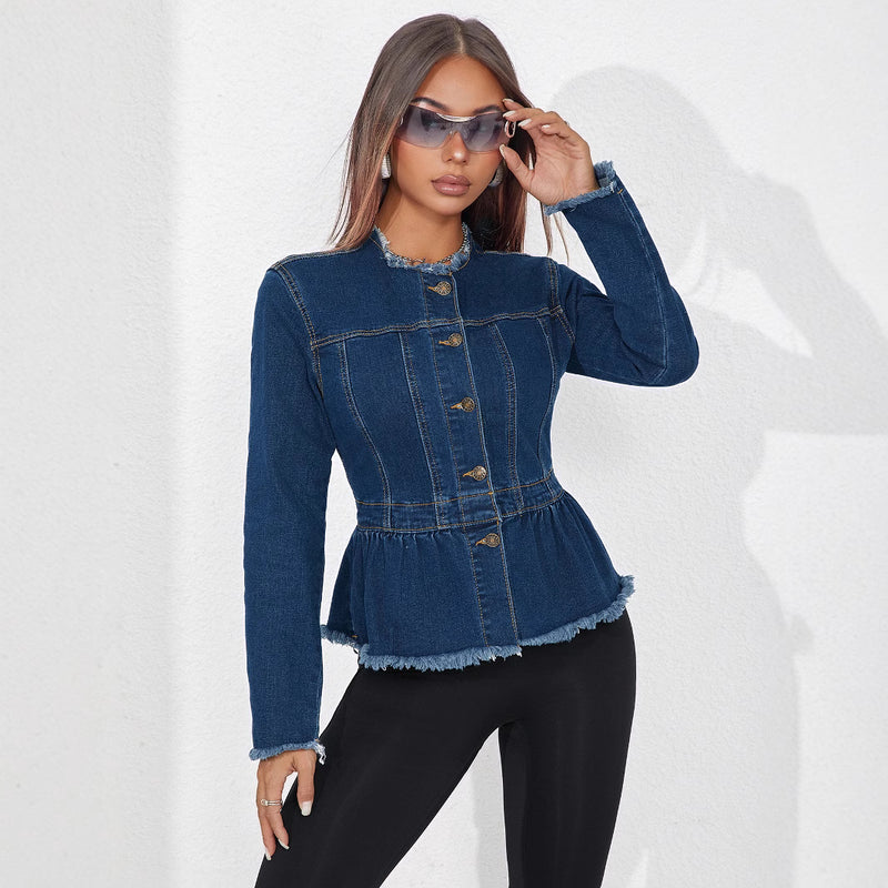 A Vintage Style Jacket with Delicate Timeless Details