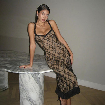A Vintage Style Dress with Delicate Timeless Details