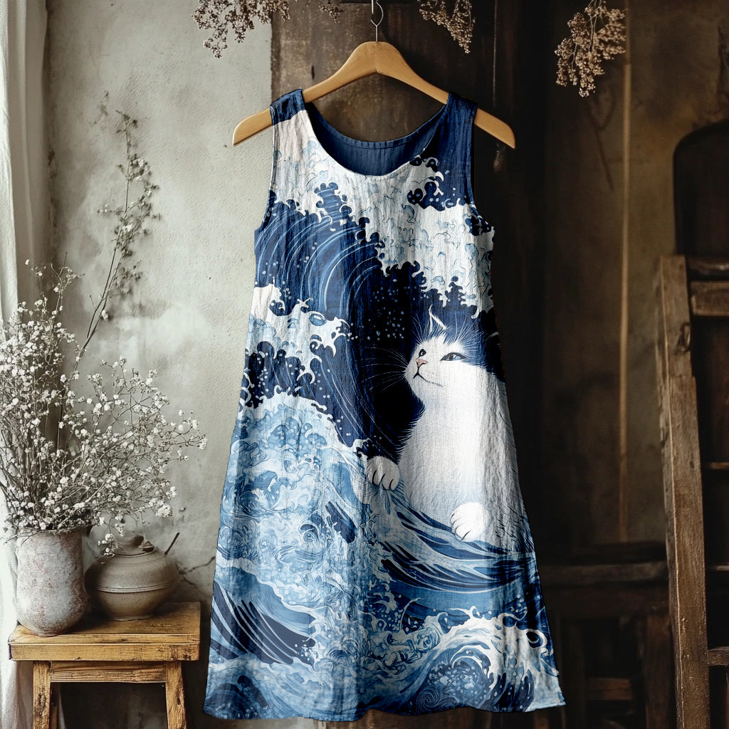 Classic Vintage Dress with a Flattering Fit