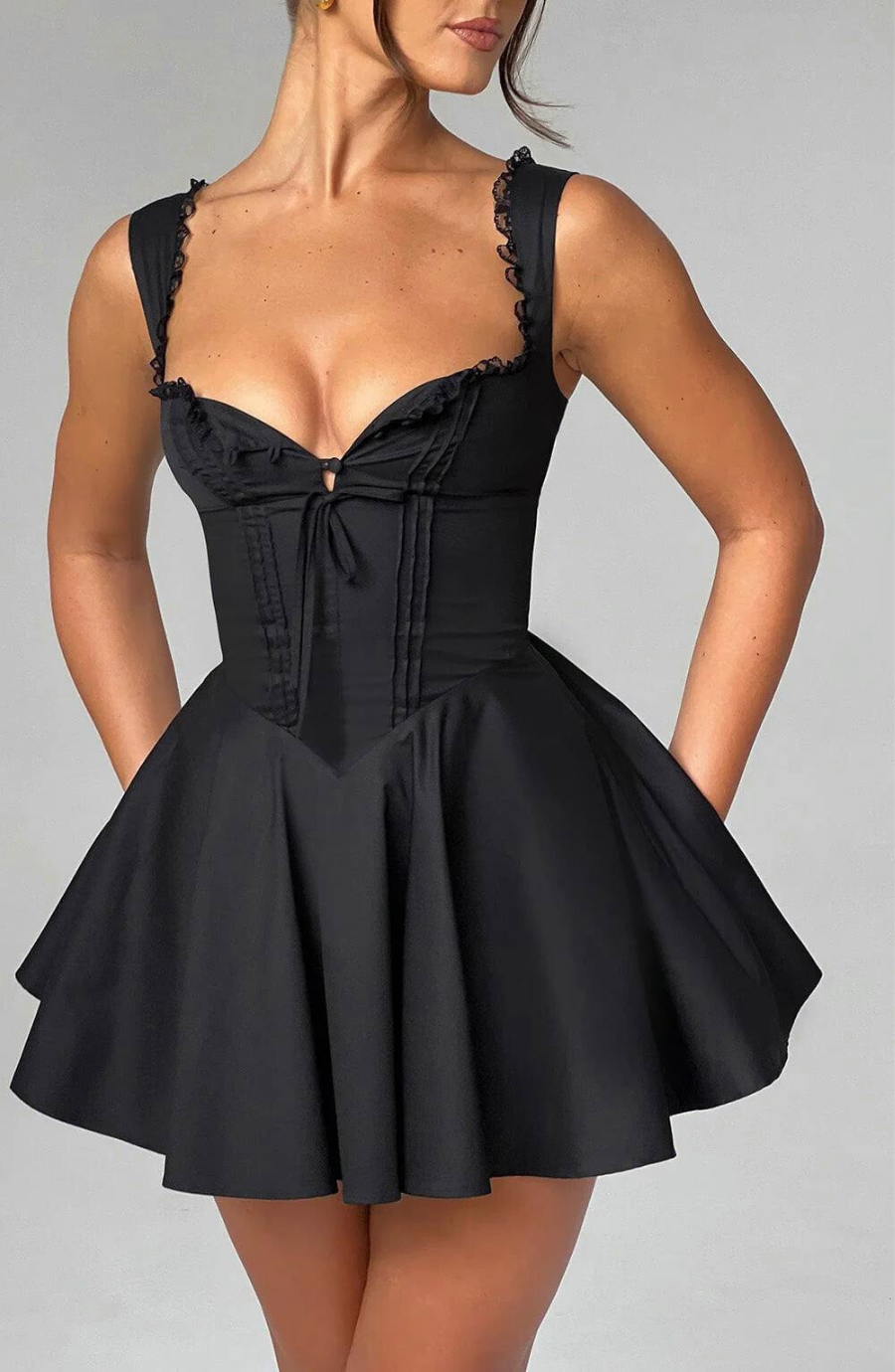 A Vintage Style Dress with Delicate Timeless Details