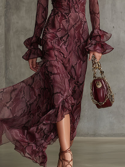 Classic Vintage Dress with a Flattering Fit