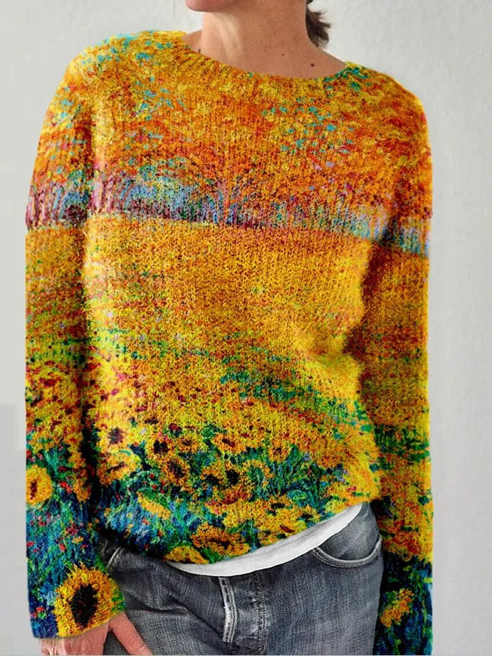 Well Tailored Sweater with a Graceful Silhouette