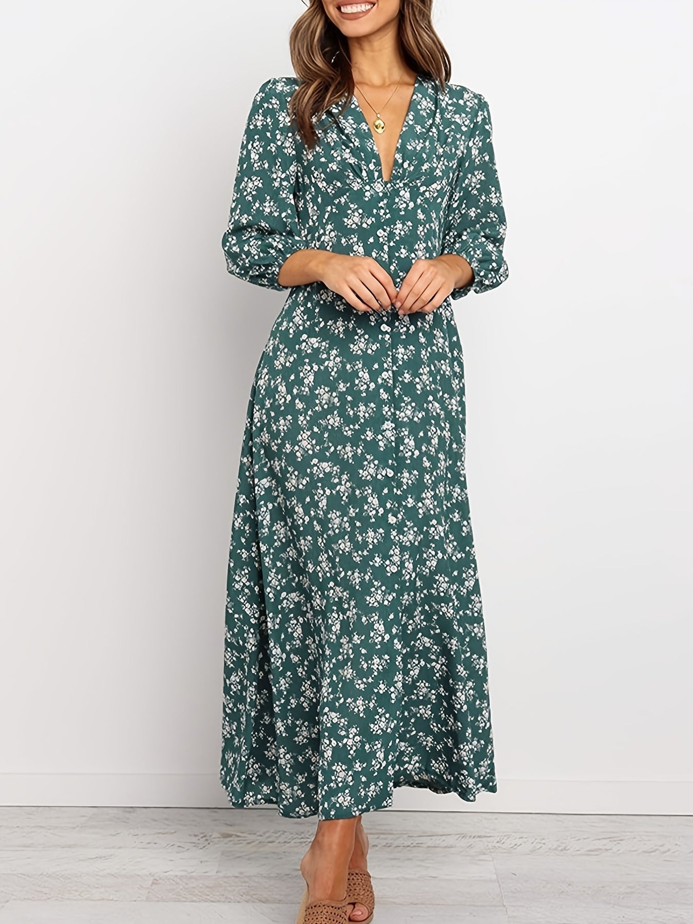 A Vintage Style Dress with Delicate Timeless Details