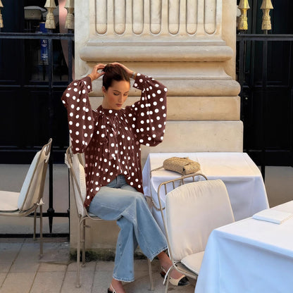 Gracefully Styled Blouse for Any Occasion