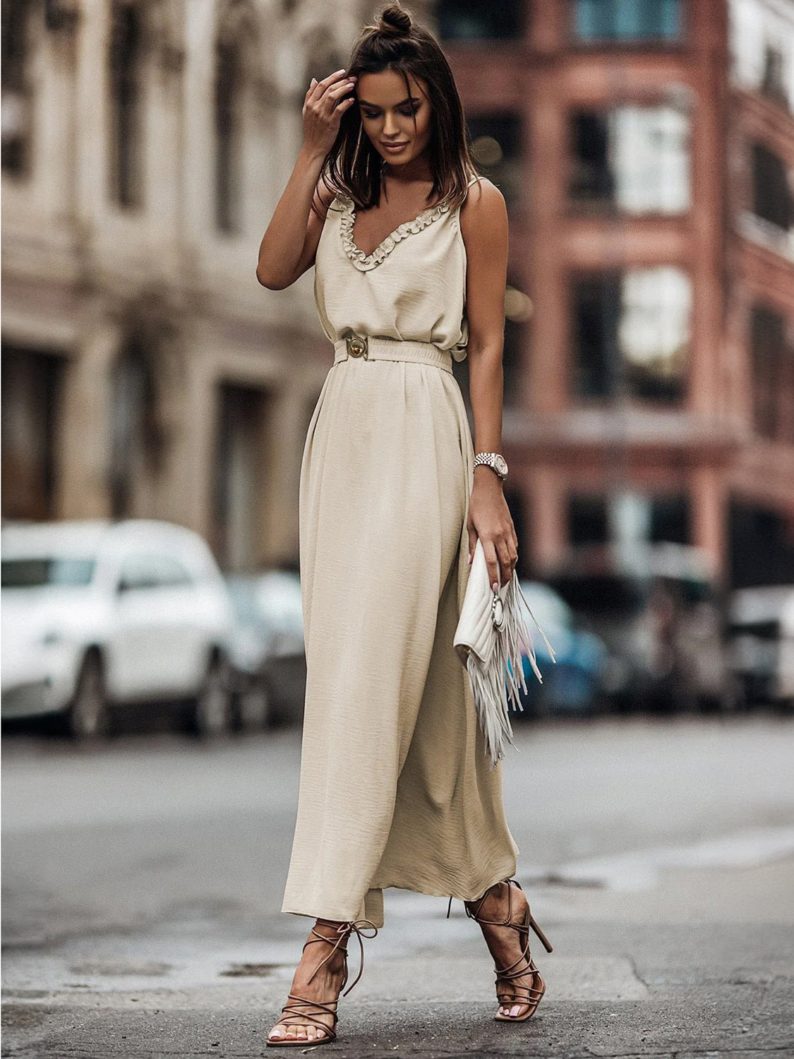 A Vintage Style Dress with Delicate Timeless Details