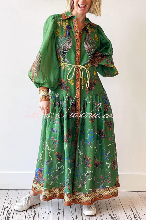 A Vintage Style Dress with Delicate Timeless Details
