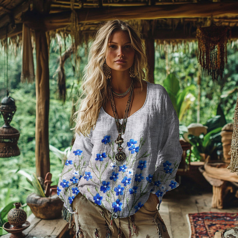 Beautifully Balanced Blouse with Timeless Character