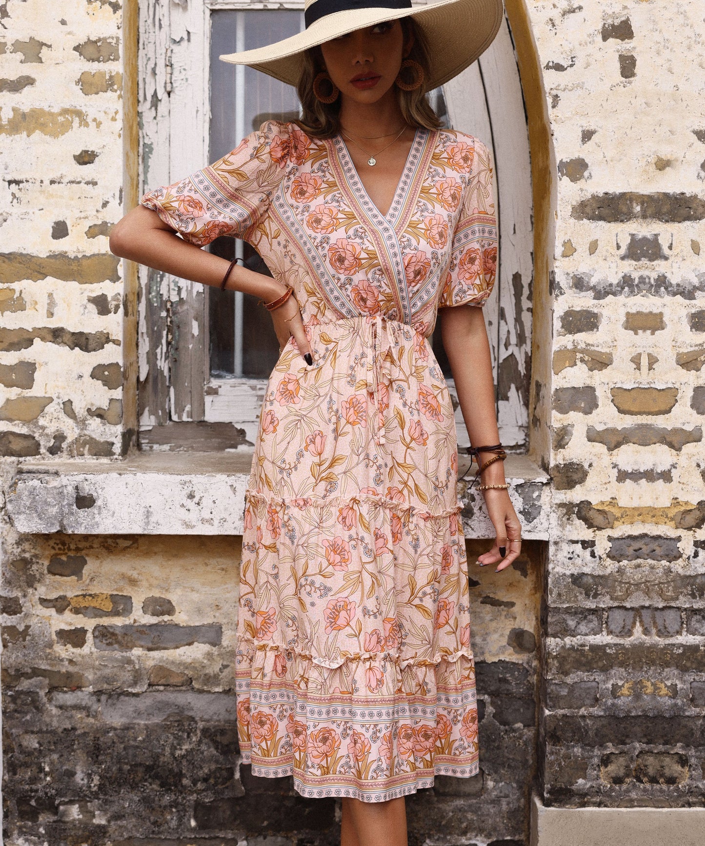 Elegantly Styled Dress for Everyday Wear