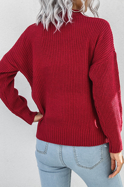 A Vintage Style Sweater with Delicate Timeless Details