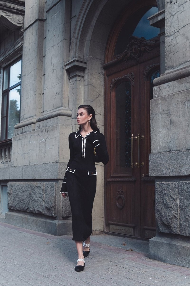 Well Tailored Dress with a Graceful Silhouette
