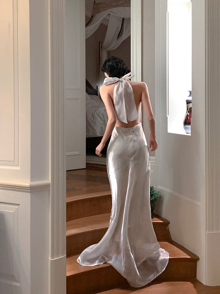 A Vintage Style Dress with Delicate Timeless Details