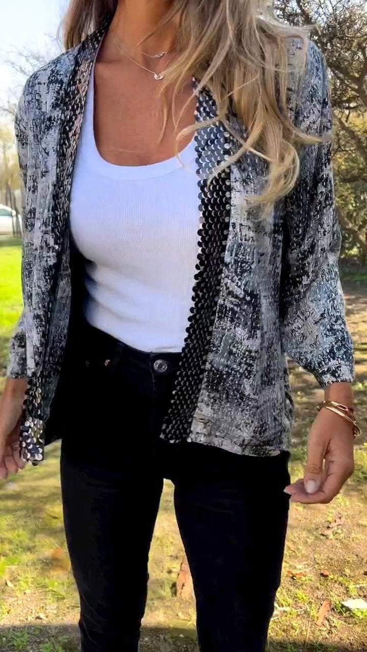 Beautifully Balanced Cardigan with Timeless Character