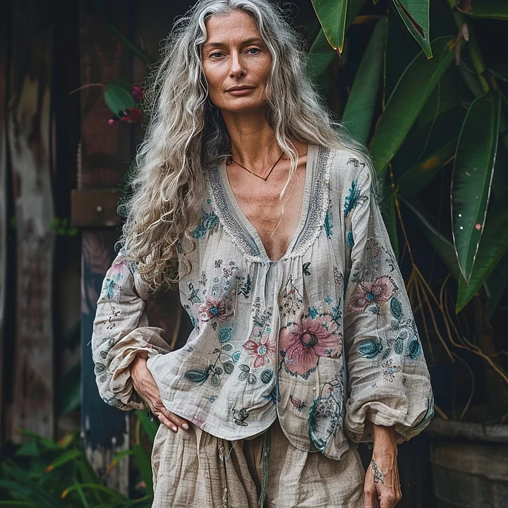 Classic Vintage Shirt with a Flattering Fit