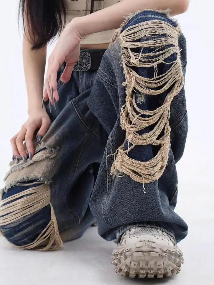 A Vintage Style Pants with Delicate Timeless Details