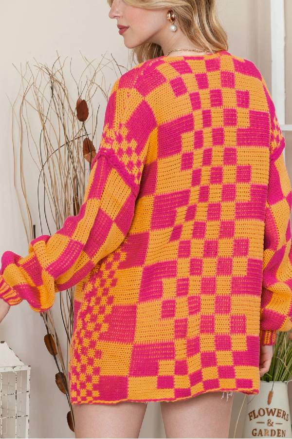 Classic Vintage Cardigan with a Flattering Fit