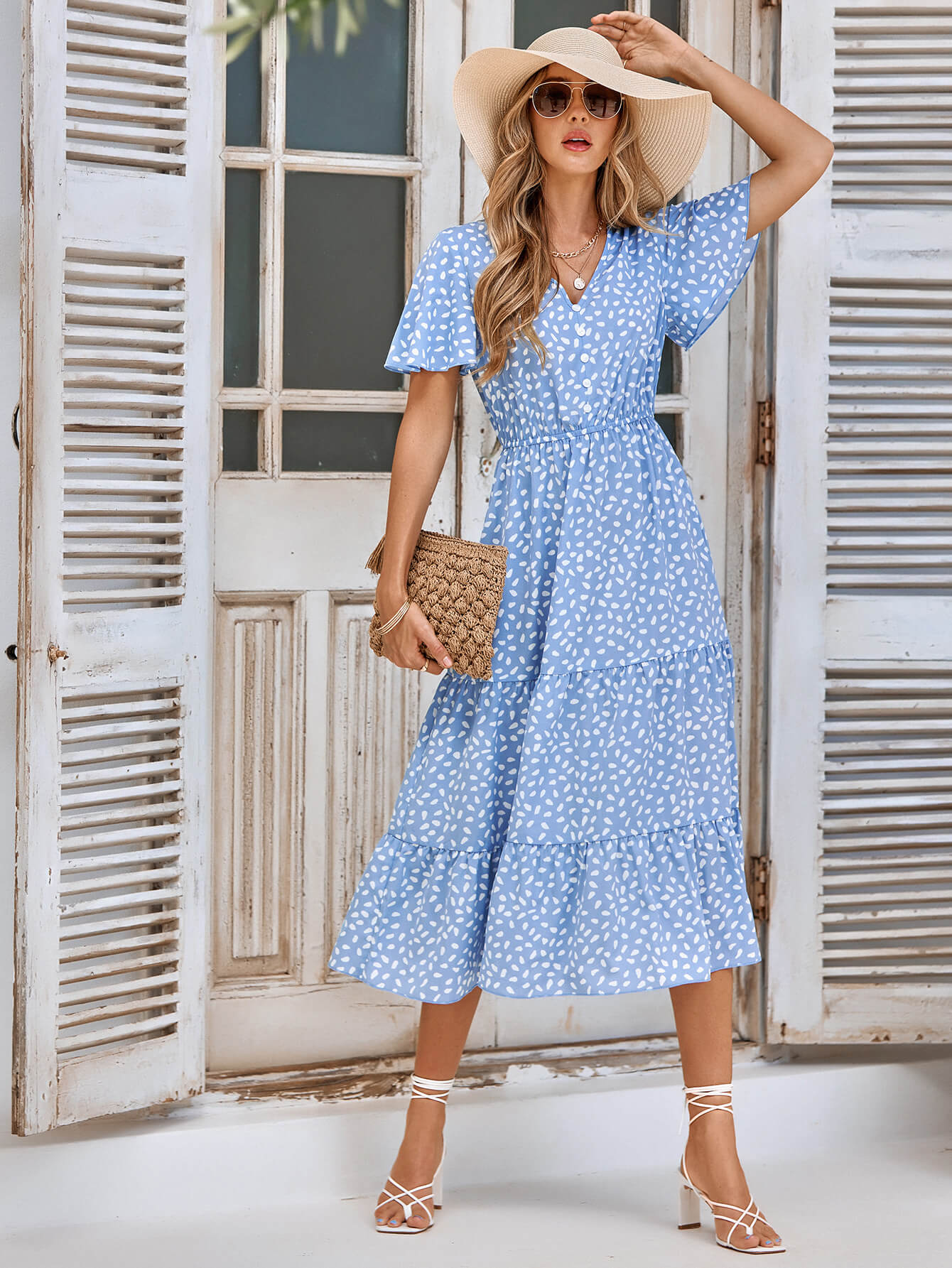 Elegantly Styled Dress for Everyday Wear