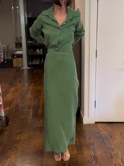 A Vintage Style Dress with Delicate Timeless Details