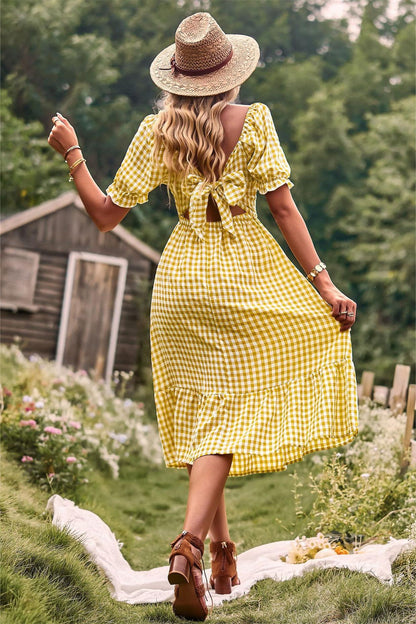 A Vintage Style Dress with Delicate Timeless Details