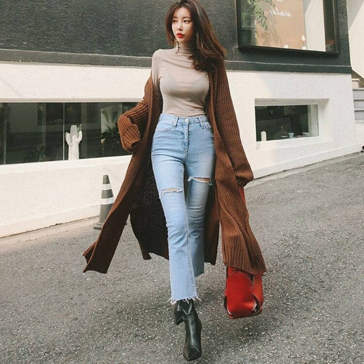 Vintage Inspired Cardigan with a Contemporary Edge